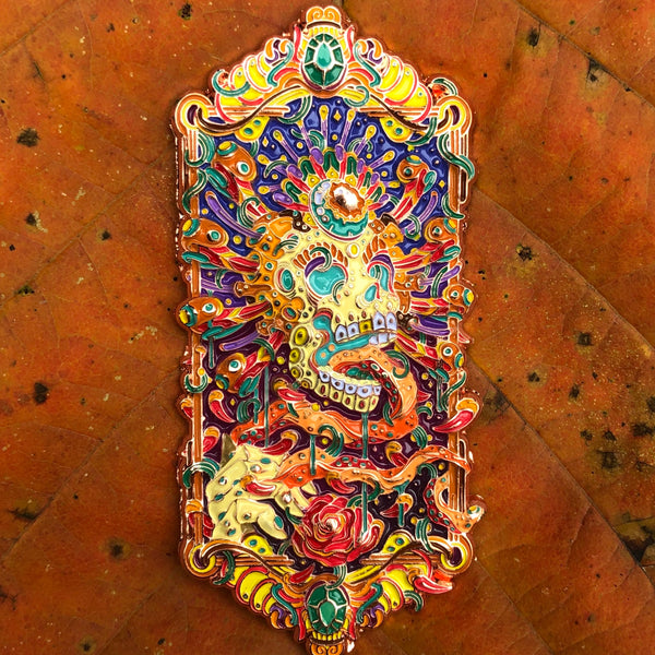 "Los Muertos" Pin